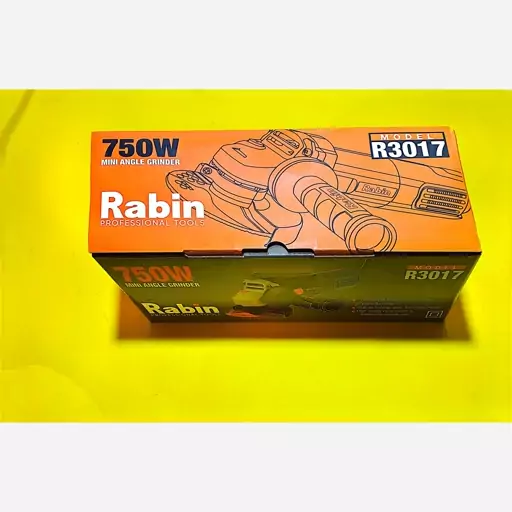 مینی فرز 750 وات رابین مدل  RABIN R3017 با گارانتی یکساله