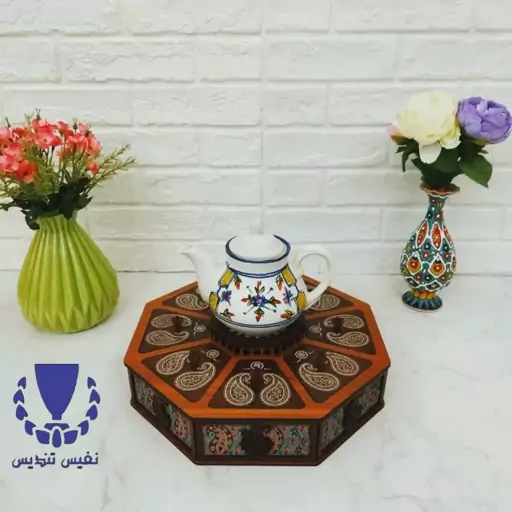 جعبه دمنوش هشت ضلعی