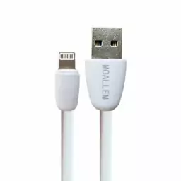 کابل تبدیل USB-C به لایتنینگ معلم مدل Iphone X  طول یک متر 