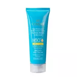 کرم ضد آفتاب رنگی SPF 60 سینره مناسب پوست چرب و مختلط