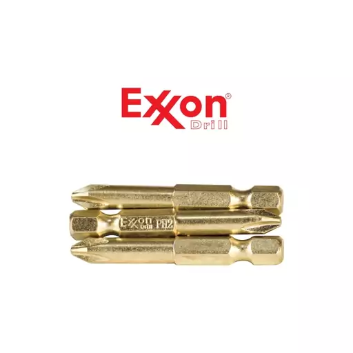 سر پیچ گوشتی چهارسو ph2 50اگزون exxon