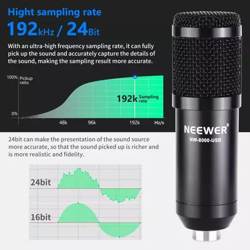 میکروفون خازنی کاندانسر Neewer