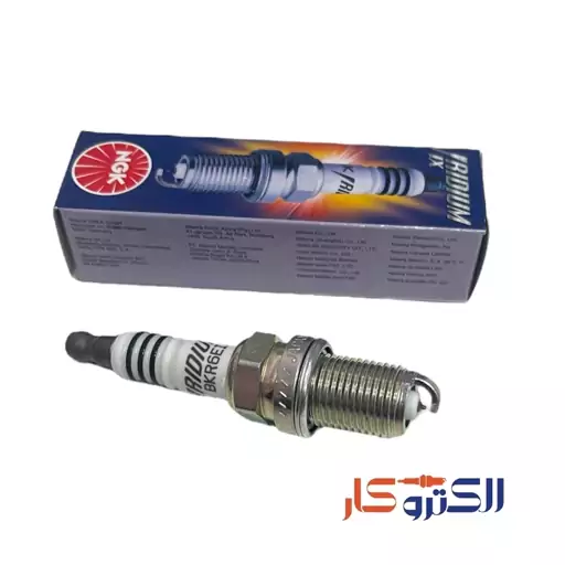 شمع سوزنی ایریدیوم ix پایه کوتاه ان جی کی BKR6EIX 6418 ژاپن