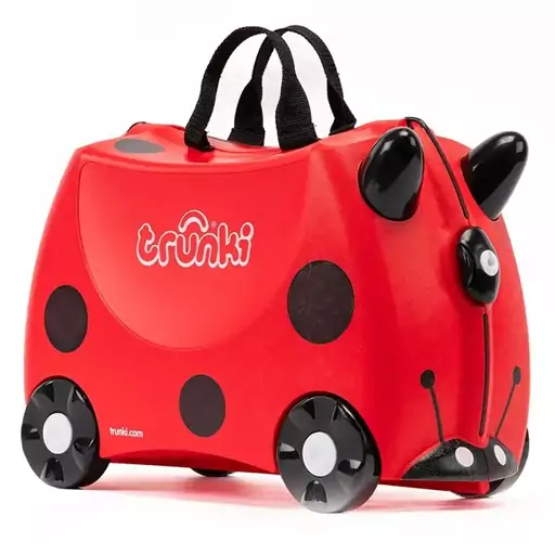 چمدان سواری کودک طرح کفشدوزک مدل 0092 Trunki 18L