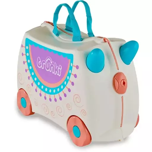 چمدان سواری کودک طرح شتر لاما مدل 00356 Trunki 18L