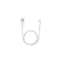 کابل تبدیل USB به لایتنینگ اورجینال اپل مدل Apple Lightning USB Cable 1m A1480 به طول 1 متر