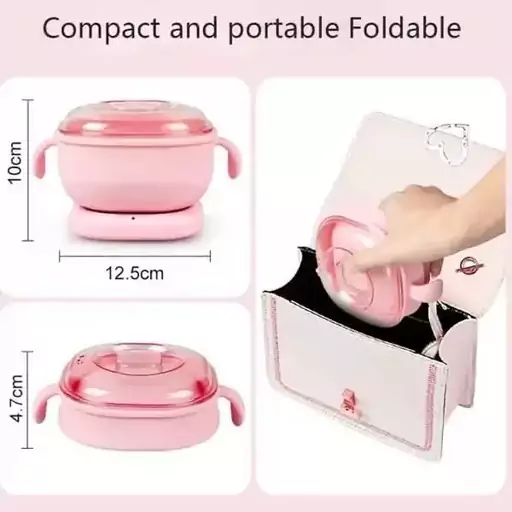 دستگاه وکس سیلیکونی ، موم گرم کن مدل WAX WARMER