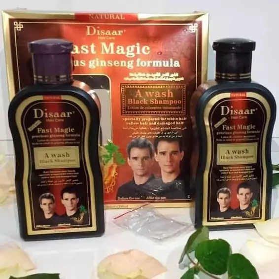 شامپو رنگ مو دوقلو جینسینگ GINSENG