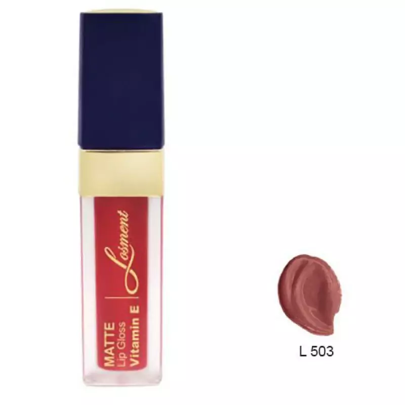 رژلب مایع بادوام مات لوسمنت حاوی روغن آرگان شماره L503