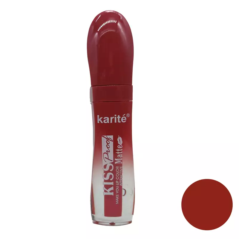 رژلب مایع کاریته مدل kiss proof شماره5