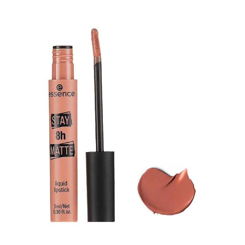 رژ لب مایع مات 8 ساعته اسنس شماره 01 ESSENCE