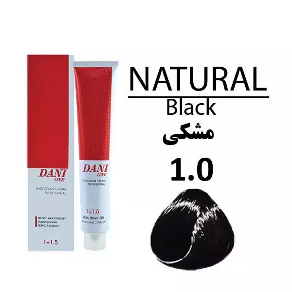 رنگ موی ونی وان مشکی شماره n1