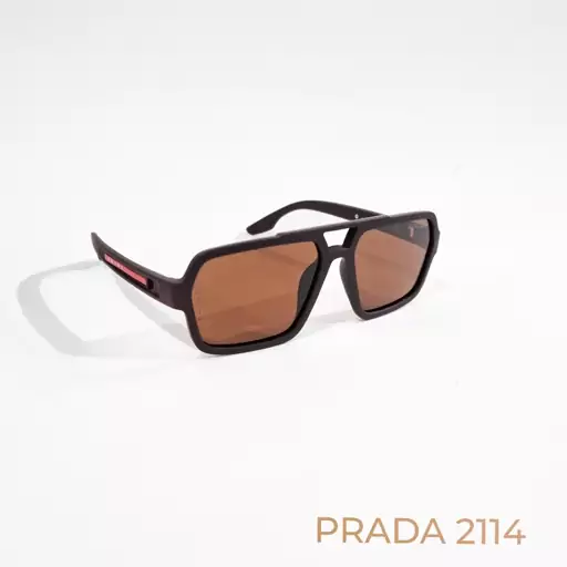 عینک آفتابی برند PRADA کد 2114 قهوه ای