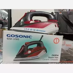 اتو بخار گوسنیک ( GOSONIC) مدل GSI - 150 ، دارای ضمانت 12 ماهه ، 2600W