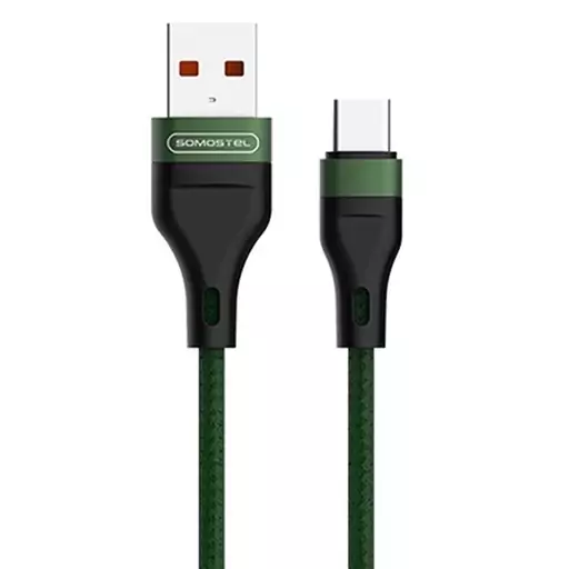 کابل تبدیل USB به USB-C سوموس تل مدل FAST CHARGE BW12 طول 1 متر