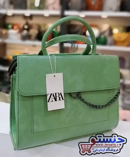 کیف زنانه مجلسی زنجیر دار طرح اداری جدید women bag کد 925