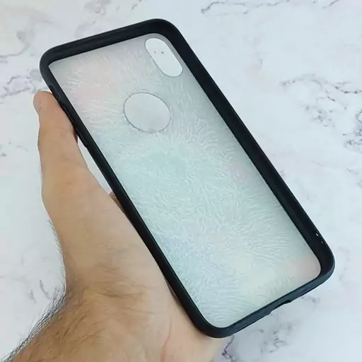 قاب گوشی  طرحدار مدل ابرنگی برای اپل iphone XS max