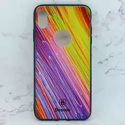 قاب گوشی طرحدار مدل ابرنگی برای اپل iphone XS max