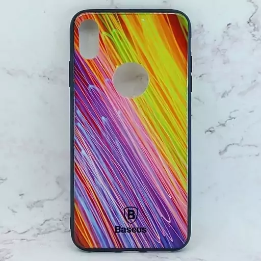 قاب گوشی طرحدار مدل ابرنگی برای اپل iphone XS max