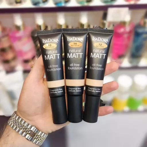 کرم پودر ایزادورا natural MATT isadora