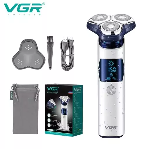 ماشین اصلاح سه تیغ صورت وی جی ار v-328