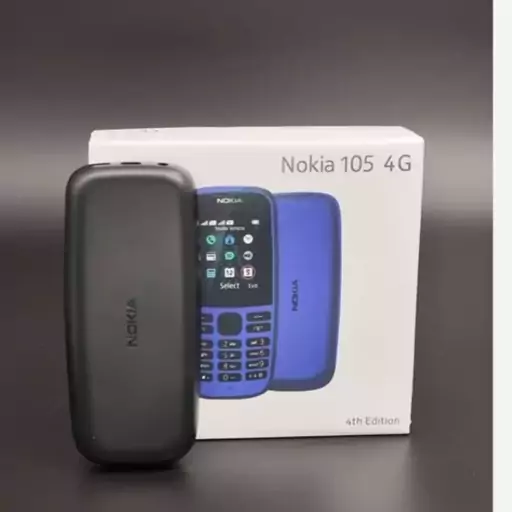 گوشی ساده نوکیا مدل NOkia 105-2019 دو سیم کارت رجیستر با کدفعالسازی