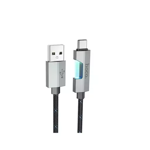 کابل تبدیل USB به USB-C هوکو مدل U123 طول 1.2 متر