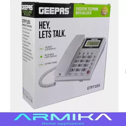 تلفن ثابت جیپاس Geepas مدل GTP7185