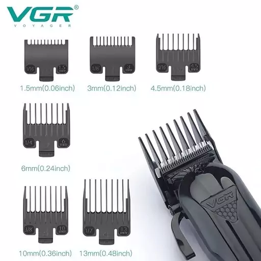 ماشین اصلاح حرفه ای چندکاره VGR مدل V-282 (هزینه ارسال به صورت پس کرایه میباشد)