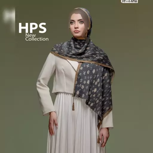 شال کریشه نخ پنبه برند hps  کد 5747 خوش ایست و زیبا