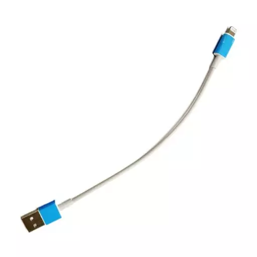 کابل تبدیل USB به لایتینگ طول 0.2 متر