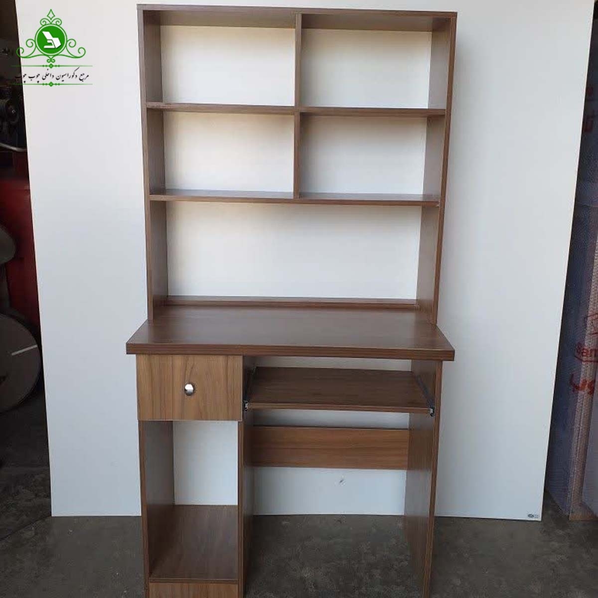 میز کامپیوتر کتابخانه دار مدل S400 (پرداخت کرایه پس از تحویل)