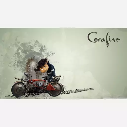 عکس روی تخته شاسی کارتون coraline