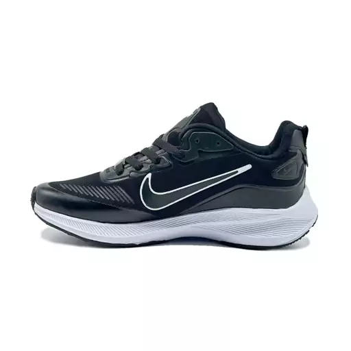 کتانی اسپرت مردانه و زنانه نایک زوم NIKEZOOM رنگ مشکی سفید کد 41869