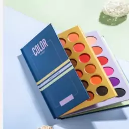 کتاب پالت سایه براق پودر سایه چشم طبیعی مات شیمر 72 Color Eyeshadow Palette