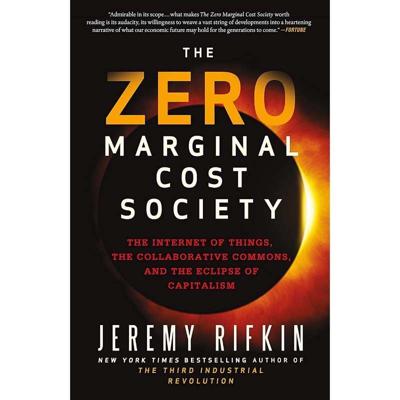 کتاب The Zero Marginal Cost Society اثر Jeremy Rifkin انتشارات St. Martins Griffin