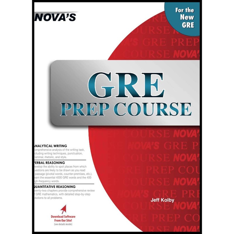 کتاب GRE Prep Course اثر Jeff Kolby انتشارات تازه ها