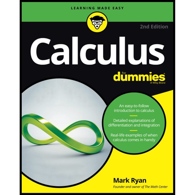 کتاب Calculus For Dummies اثر Mark Ryan انتشارات For Dummies