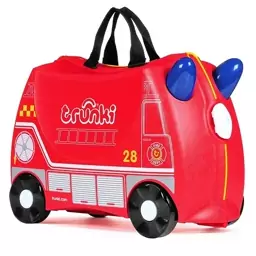 چمدان سواری کودک با ظرفیت 18 لیتر طرح ماشین آتش نشانی مدل 00254 Trunki 18L