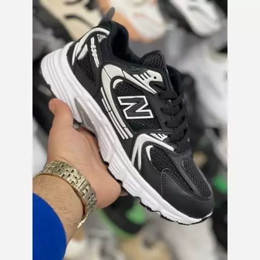 کفش کتونی مردانه نیوبالانس new balance سفید