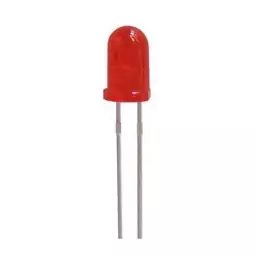 LED قرمز مات 3mm (بسته 10 عددی)