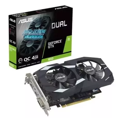 کارت گرافیک Asus مدل Geforce GTX 1650 OC Edition 4G با گارانتی 36 ماهه