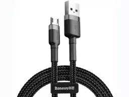 کابل شارژ و انتقال داده میکرو یو اس بی بیسوس Baseus Cafule Micro USB Cable 2mمدل 1