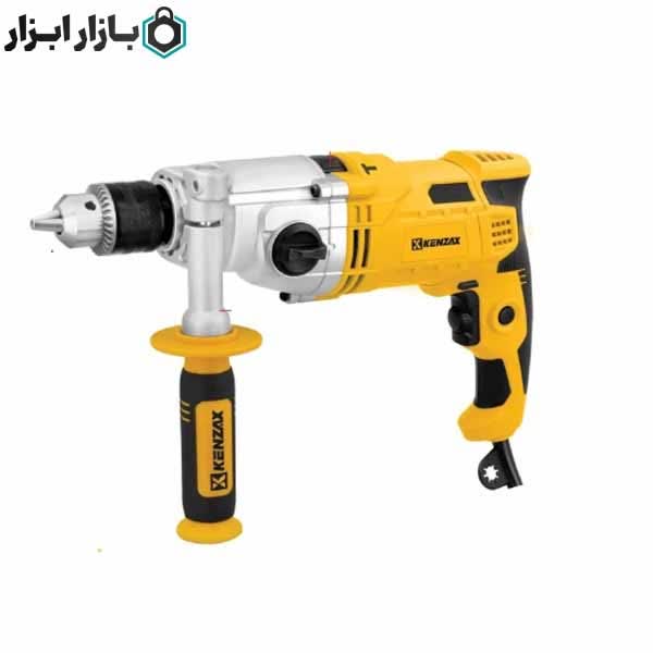 دریل چکشی گیربکسی دو دور 13میلی متر سه نظام آچاری 1050وات BMC کنزاکس مدل KID-2321