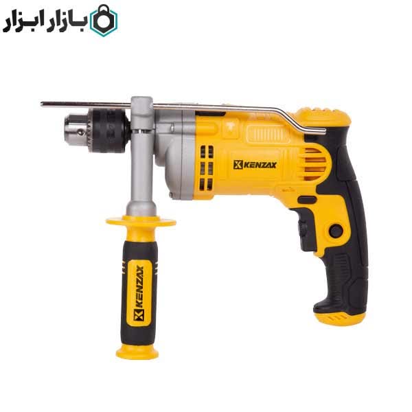 دریل چکشی 13 میلیمتر گیر بکس فلزی 850 وات سه نظام آچاری کنزاکس مدل KID-185