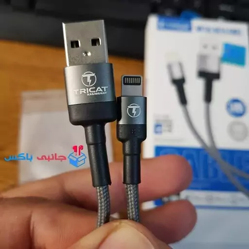 کابل تبدیل USB به لایتنینگ مدل TC-1001 سیم شارژ و دیتا