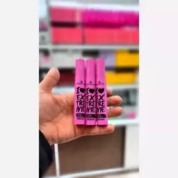 ریمل اسنس صورتی اورجینال مدل I love extreme crazy volume mascara بلند کننده مژه ساخت ایتالیا و دارای سریال