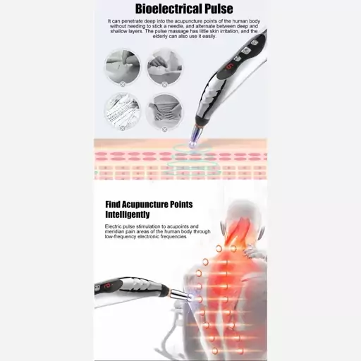 قلم جادویی طب سوزنی تنس و ماساژ 
