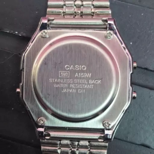 ساعت کاسیو نوستالژی موتور ژاپن بدنه استیل مردانه  Casio