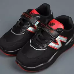 کتونی بچه گانه NewBalance مشکی قرمز